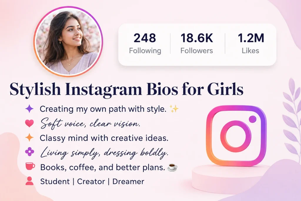 Stylish Instagram Bios for Girls