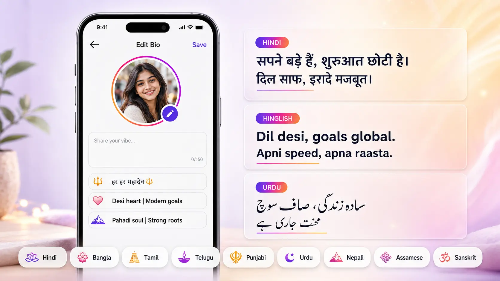 Hindi and Hinglish Instagram Bios