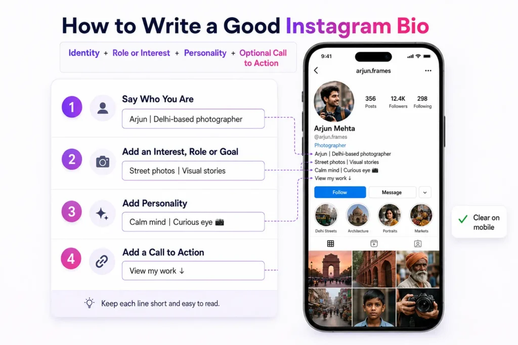 How to Write a Good Instagram Bio