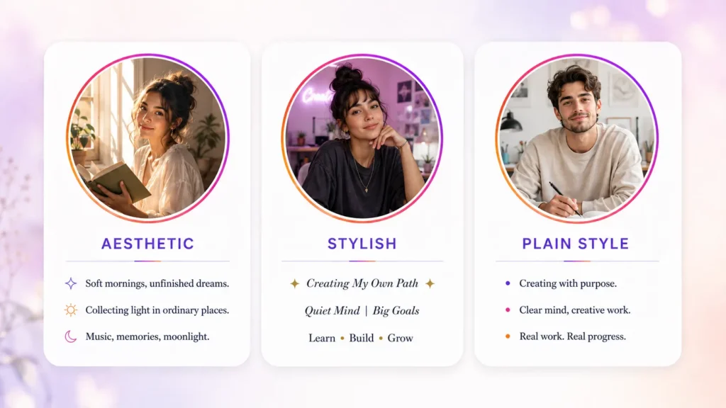 Aesthetic Instagram Bios